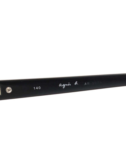 アニエスベー AB-2079 メガネ レッド/ブラック リボン ITHM2KPB4P88