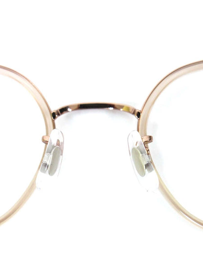 アンティミテ INE-4001 メガネ ライトピンク/ローズゴールド INTIMITE BY EYEVAN アイヴァン メタルフレーム フルリム ラウンド ITHFJY3L0N5C