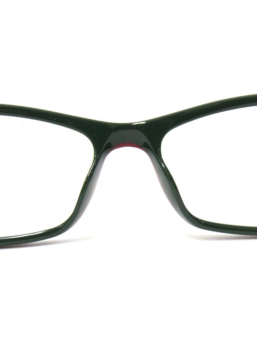 グッチ GG1525 メガネ グリーン/レッド/ゴールド セルフレーム フルリム スクエア ITVMJ35FBK26