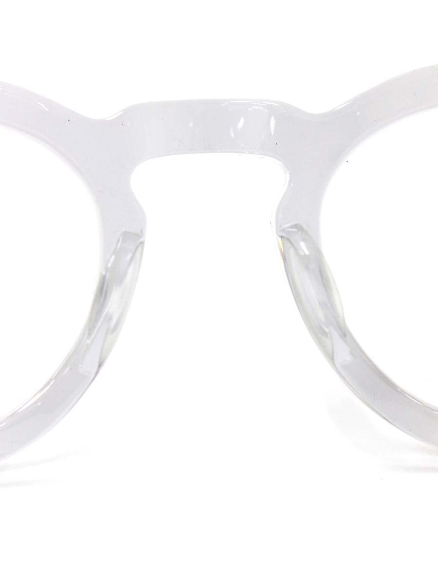 エフェクター VIVO メガネ クリアグレー セルフレーム フルリム ボストン ITIKBAEOQ1NG