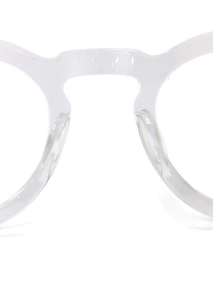 エフェクター VIVO メガネ クリアグレー セルフレーム フルリム ボストン ITIKBAEOQ1NG