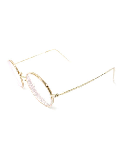 オーマイグラス東京 ユニオン アトランティック UA3625 メガネ ピンク チタンフレーム フルリム ラウンド ITWOL8BZRU77