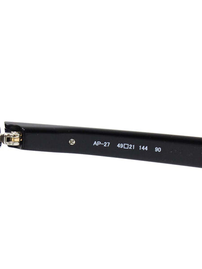 フォーナインズ AP-27 メガネ ブラック セルフレーム フルリム ウェリントン ITKFCJXO0T4G