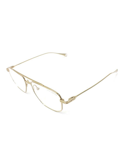 ディータ Lancier LSA-115 DLX115-A-01 メガネ ゴールド メタルフレーム フルリム ツーブリッジ IT4J8S634O7S