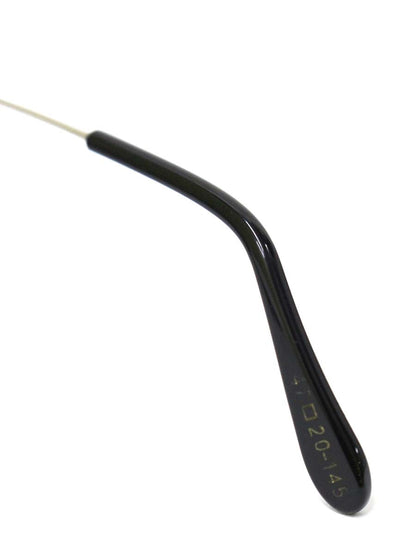 サヴィルロウ メガネ シルバー 18KT RG メタルフレーム フルリム ボストン IT95M8SRARC9