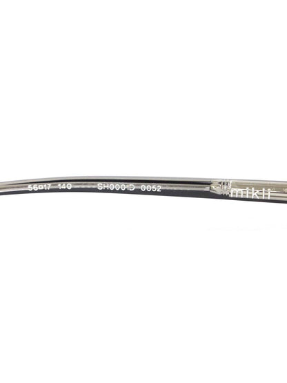 スタルクアイズ SH0001D 0052 メガネ ブラック セルフレーム ハーフリム スクエア ITK690126PZS