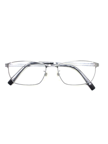 ラインアートシャルマン XL1808 メガネ グレー/メタルシルバー メタルフレーム フルリム スクエア IT0G9JUQOPVS