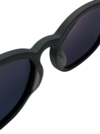 ニコン NC1014S サングラス グレー セルフレーム フルリム ボストン IT2HQ3ZI0LJK