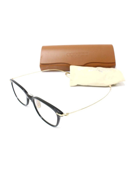 オリバーピープルズ Collina BK メガネ ブラック/ゴールド コンビフレーム フルリム ウエリントンシェイプ ITYZNQOJHVK0