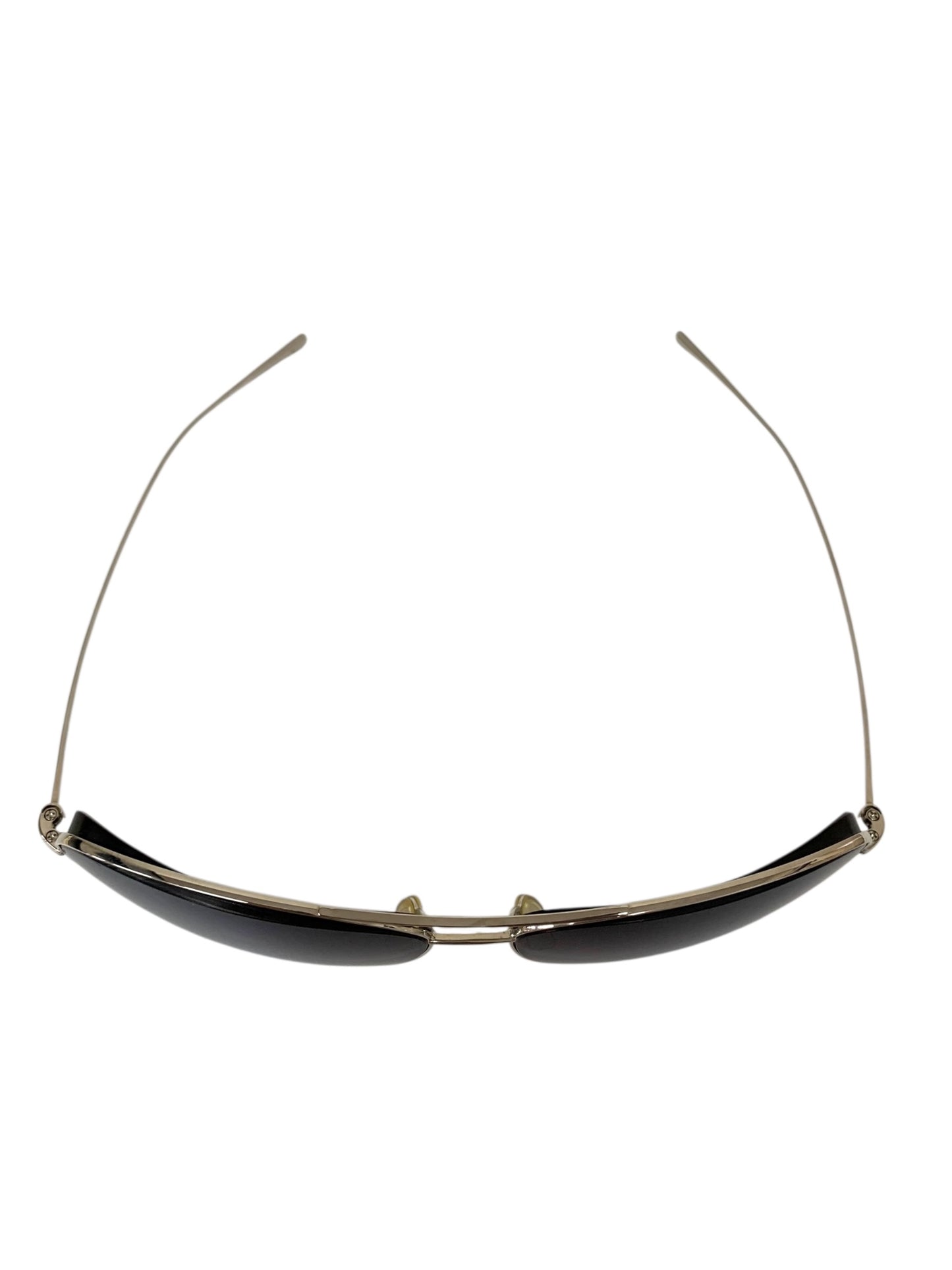 オリバーピープルズ Strummer-f サングラス シルバー メタルフレーム フルリム ティアドロップ ITCF3WCBRCEO