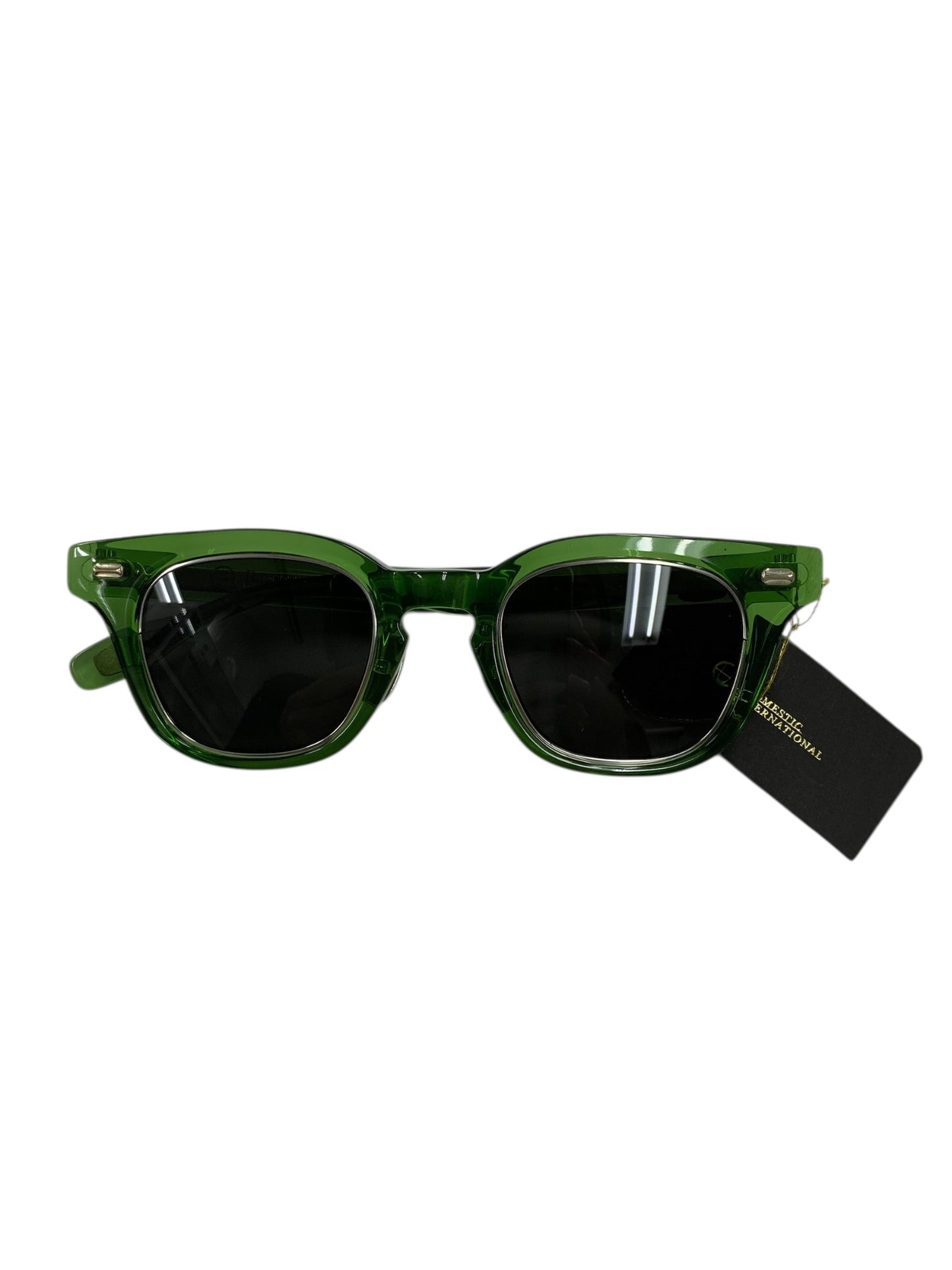 ドメスティックインターナショル DI-1011 眼鏡 グリーン ウェリントン ITLUCZTRE7KS