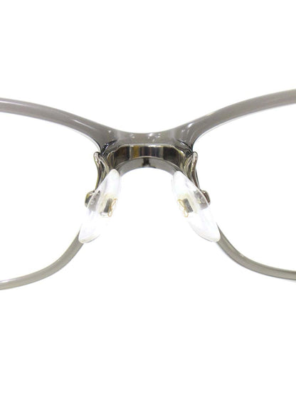 フォーナインズ NP-16 メガネ クリアグレー セルフレーム フルリム スクエア COL.88 ITCP76QN2GRO