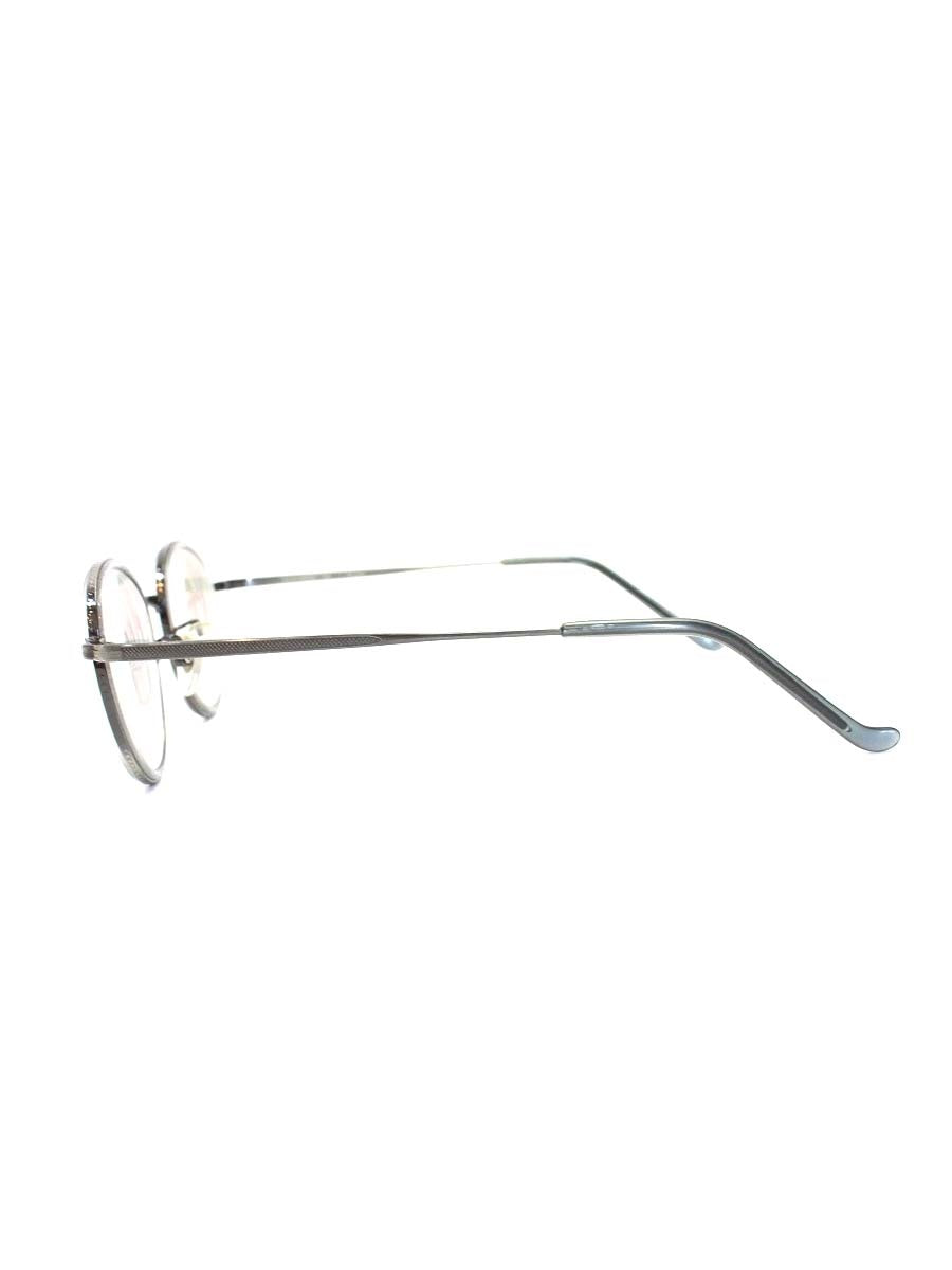 ノヴァ H-3103 メガネ シルバー メタルフレーム フルリム ボストン ITJRL9EDSCUI