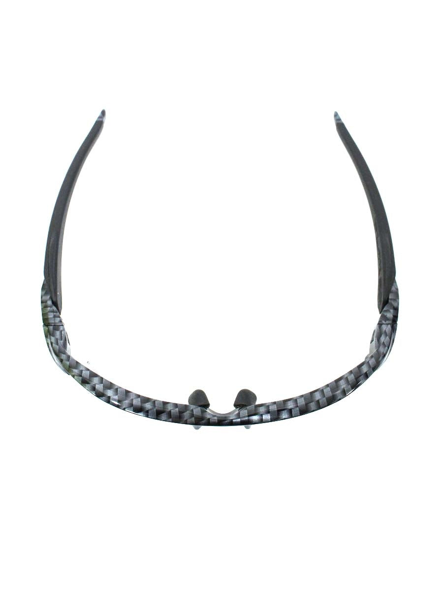 オークリー FLAK2.0 メガネ ブラック/グレー スポーツ 幾何柄 セルフレーム ハーフリム ITKR2W63YQO8