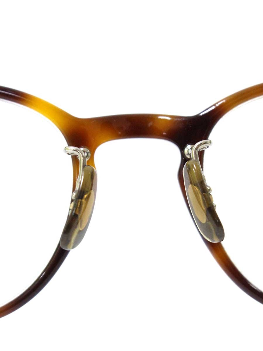 オリバーピープルズ Stiles メガネ ブラウン ボストン コンビネーションフレーム IT34B2XMV4RW