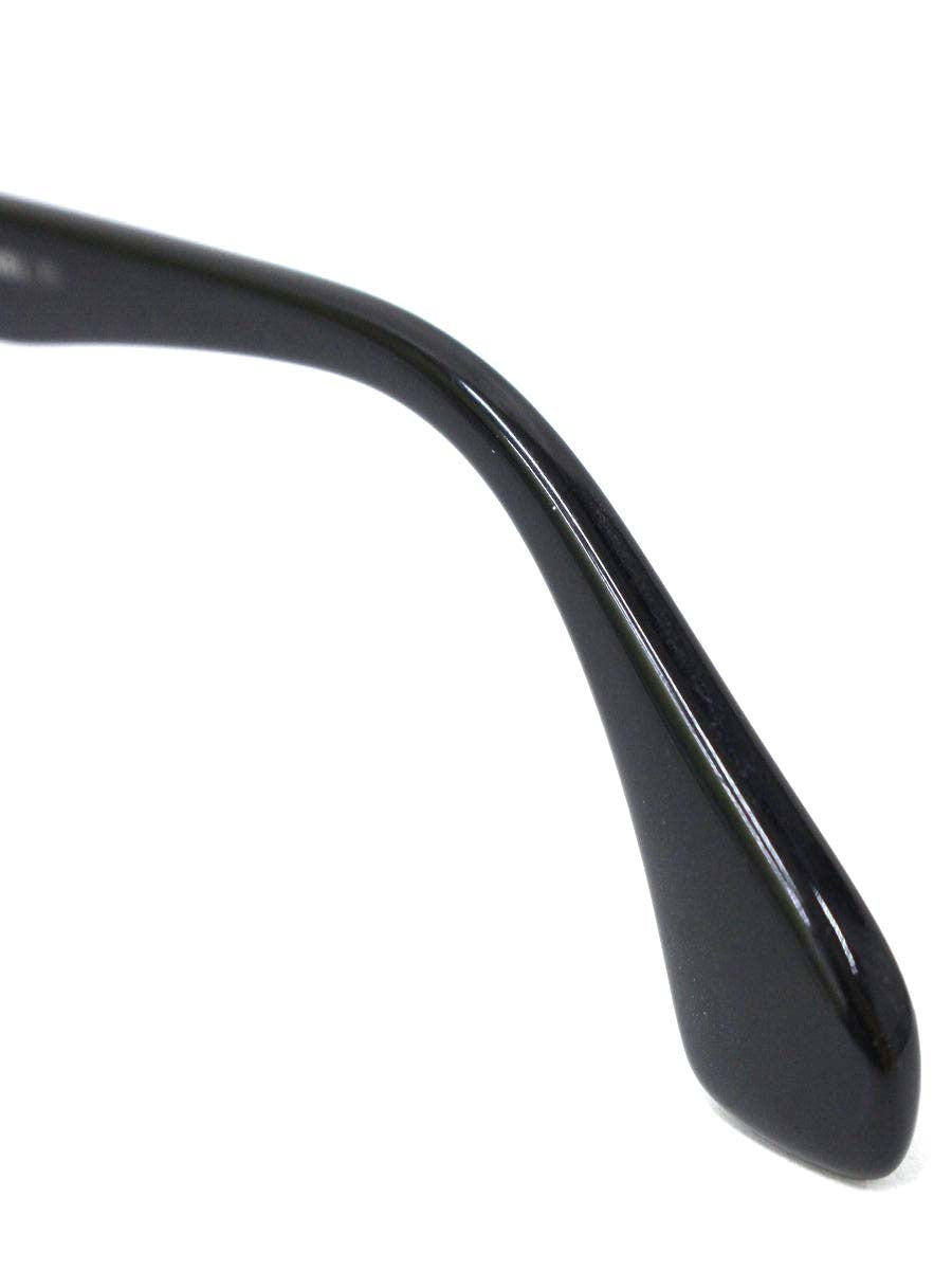 レスザンヒューマン ENIGMA メガネ アンティークシルバー/ブラック コンビフレーム フルリム ボストン ITZAPBJBDKIU