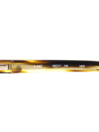 フォーナインズ S-330T メガネ ゴールド コンビフレーム ハーフリム スクエア ITXJDU1C4QHS