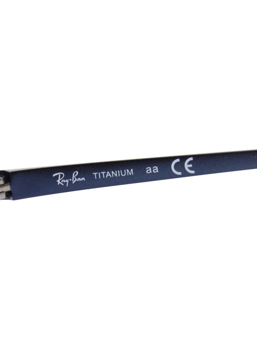 レイバン RB8727D メガネ ネイビー OPTICS GEOFIT チタニウムフレーム フルリム スクエア ITG6HSNA57FL