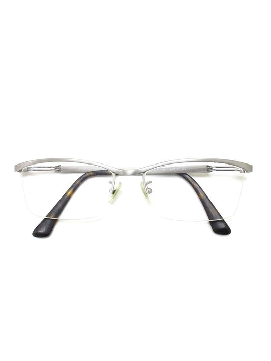 レイバン RB8746D メガネ シルバー メタルフレーム ハーフリム（ナイロール）スクエア ITJDJQJ0WU62