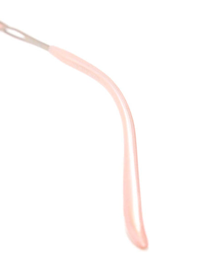 オーマイグラス東京 ナイスリー by フィッティ FT-137 メガネ ピンク/シルバー メタルフレーム オーバル ITS7CQKNHWUM