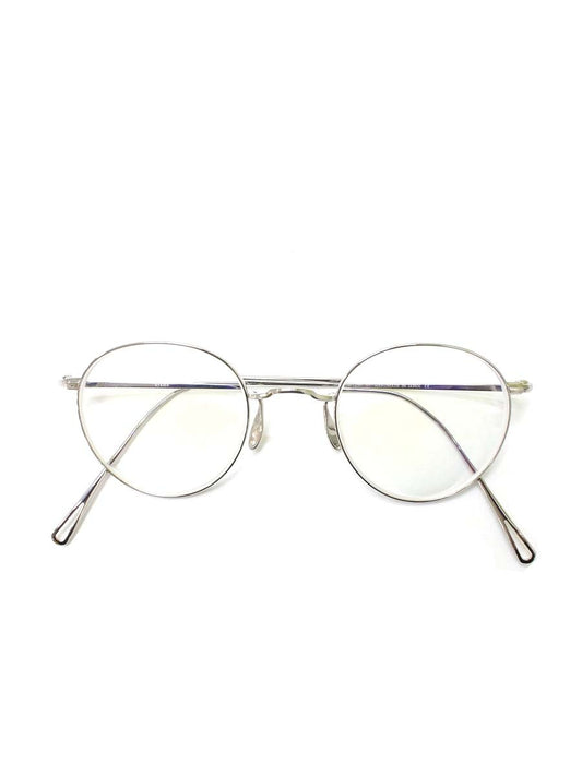 ayame(アヤメ) MANRAY メガネ シルバー マンレイ メタルフレーム フルリム ボストン ITSMH5Z6QIRR
