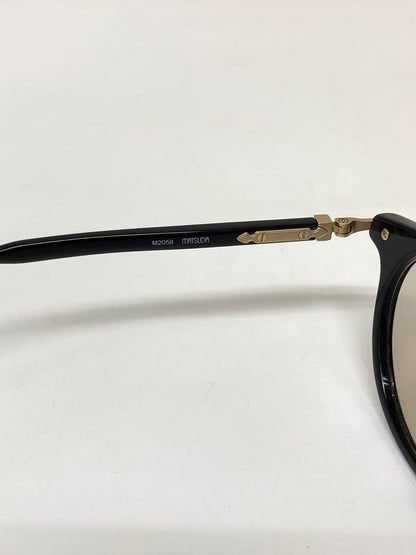 マツダ M2058 メガネ ブラック セルフレーム フルリム ボストン IT8O0SK03VNW
