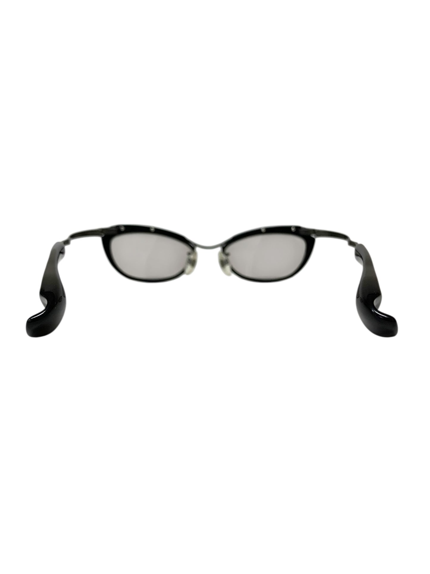 フォーナインズ M-11 メガネ ブラック チタニウム フルリム スクエア カラーレンズ IT203OS8L7LH