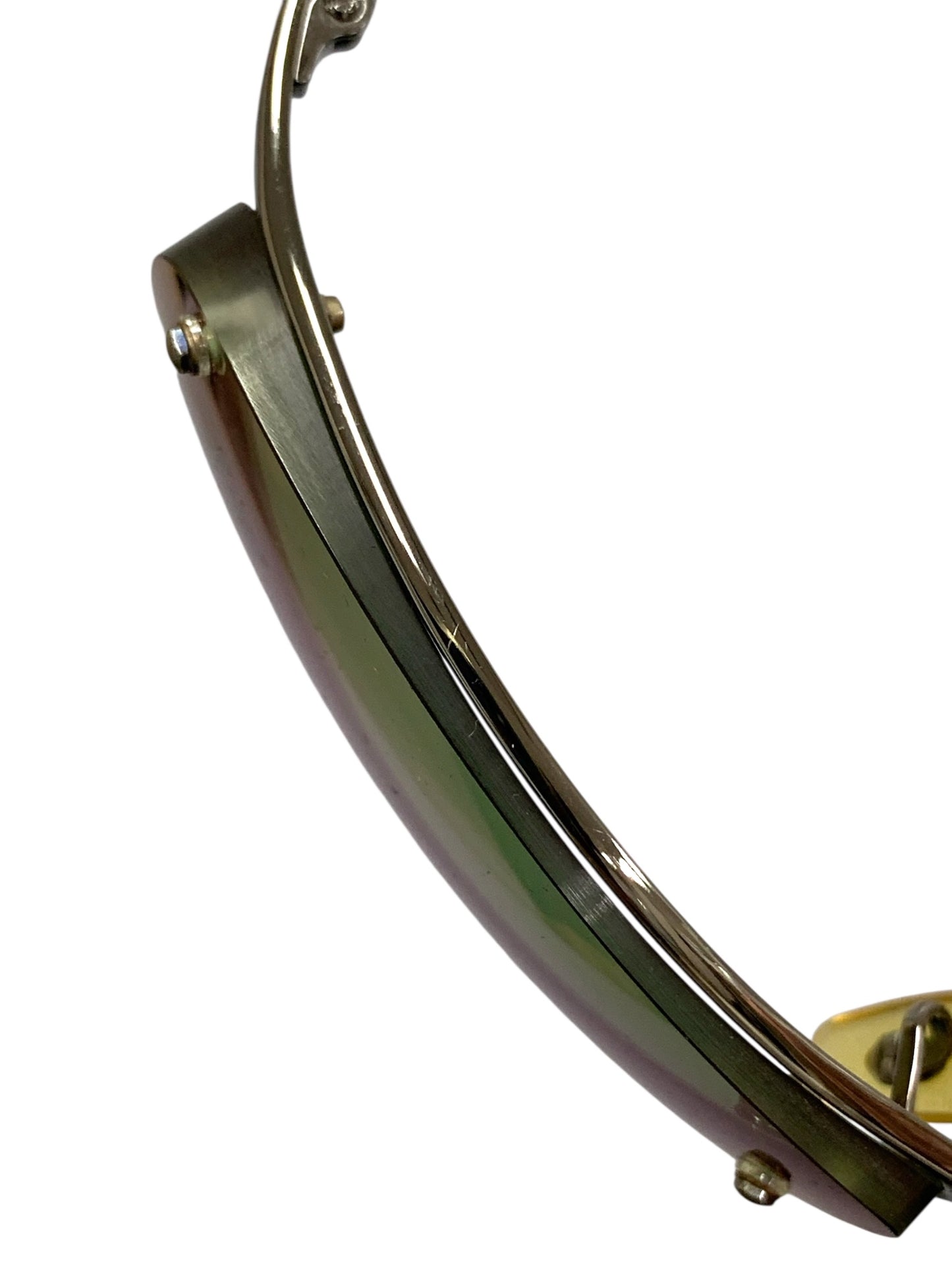 レイバン TOP BAR RB3179 サングラス シルバー メタルフレーム ハーフリム スクエア IT39V8M7QF74