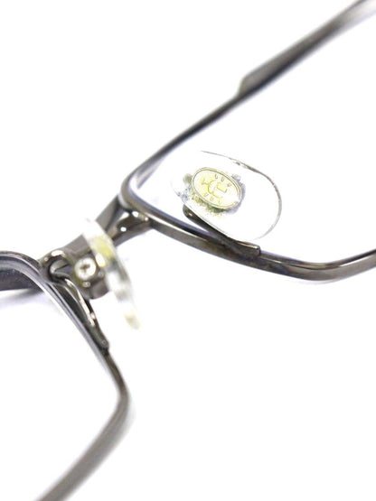 サムライ翔 SS-T25 メガネ ガンメタル/ダークレッド 智 コンビフレーム スクエア IT9H055OVBSU