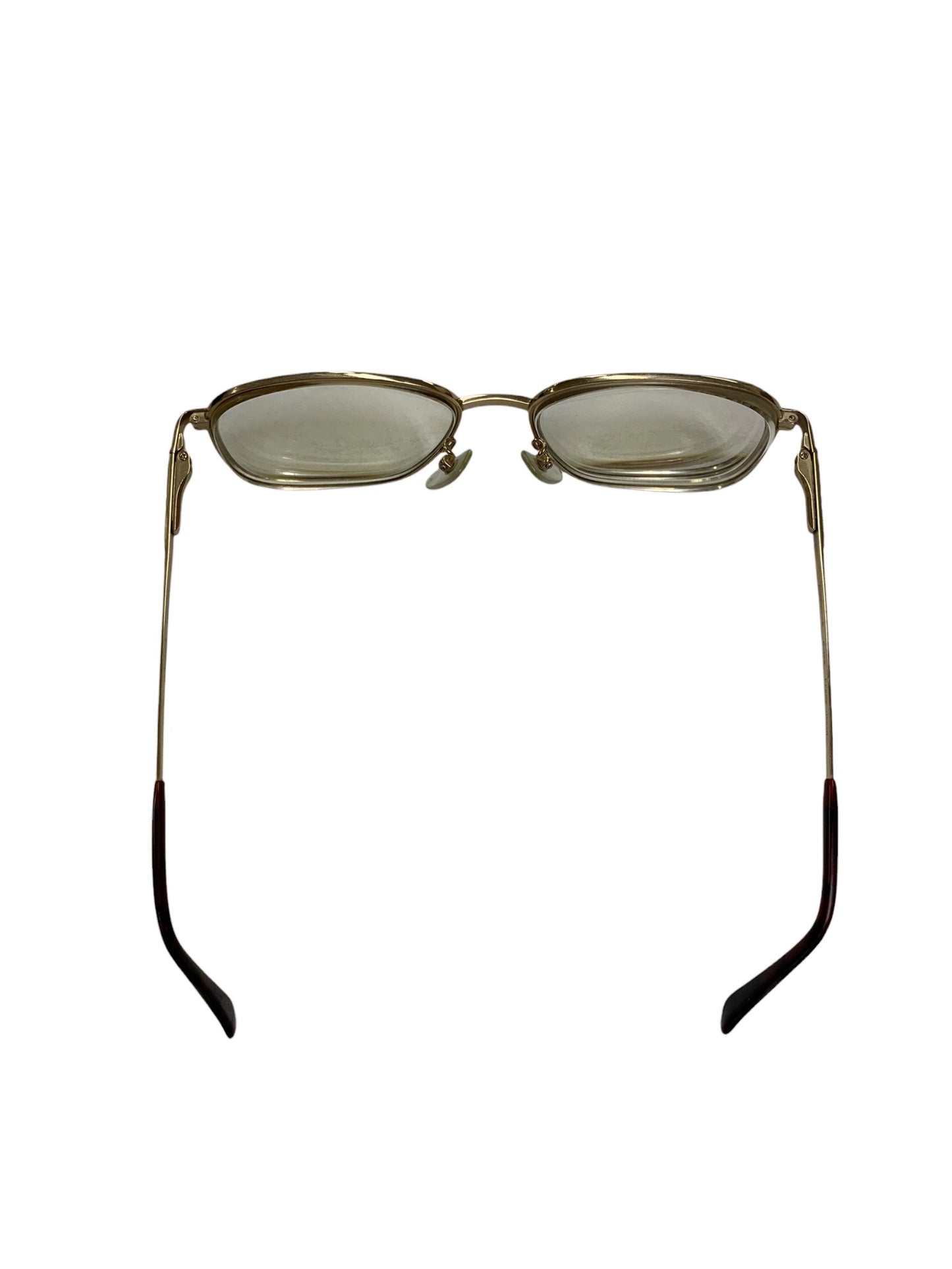 アクアスキュータム 0-100 メガネ ゴールド メタルフレーム フルリム ウェリントン ITNW0WBGPQAW