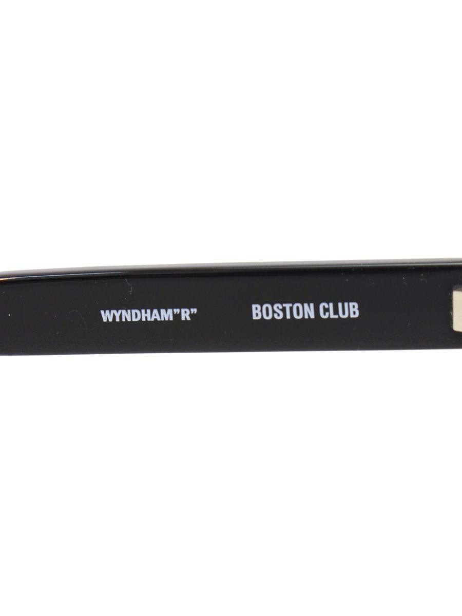 ボストンクラブ WYNDHAM "R" メガネ ブラック ウェリントン セルフレーム ITQPB8VUTQS6