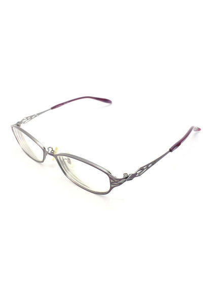 ビビッド ムーン VM-11151 メガネ パープル メタルフレーム スクエア C-250 IT8C5A3OY7SW