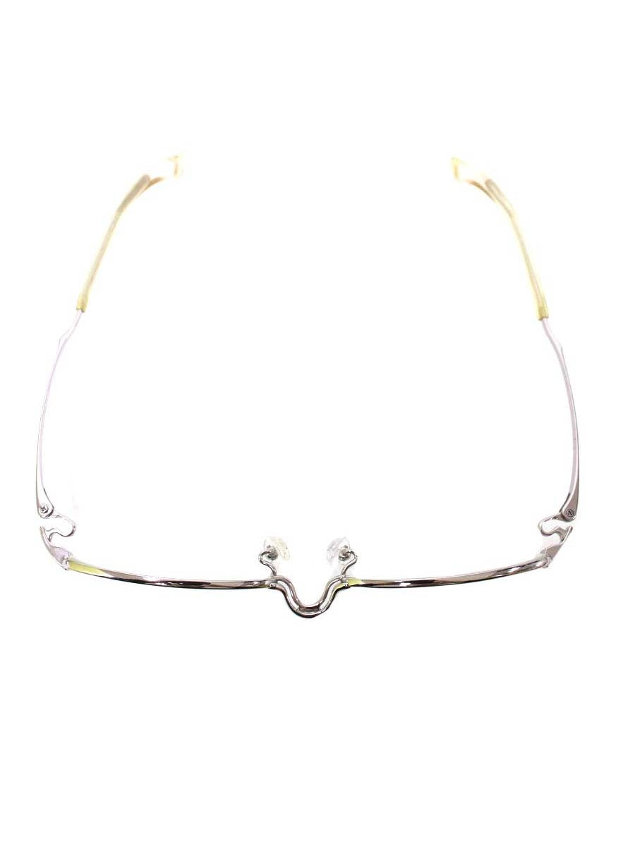 フォーナインズ Ｓ611T メガネ メタルシルバー メタルフレーム フルリム IT2VJFDCM6SQ