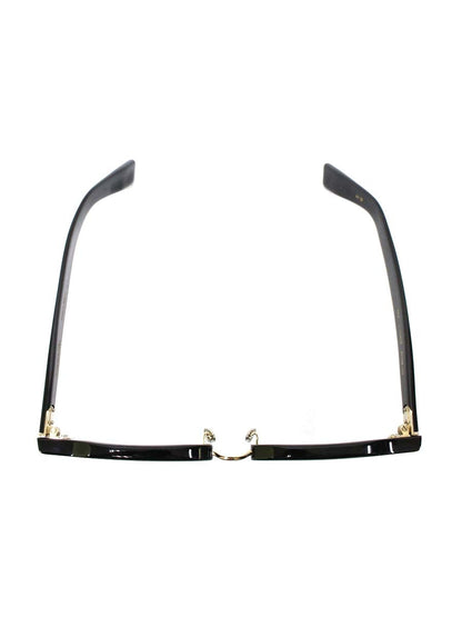 アイヴァン7285 649 メガネ ブラック/ゴールド コンビフレーム フルリム ボストン ITPZ43CFMB1Z