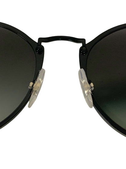 レイバン BLAZE ROUND RB3574-N サングラス ブラック メタルフレーム フルリム ラウンドフラットクリスタル ITY6SC8ZYVDO