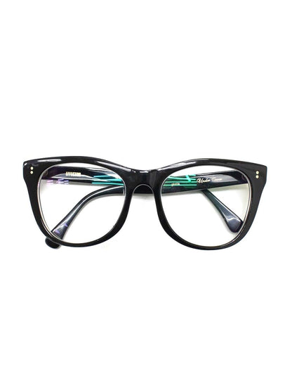 エフェクター gloria グロリア メガネ ブラック セルフレーム ボストン IT9109JE4F7W