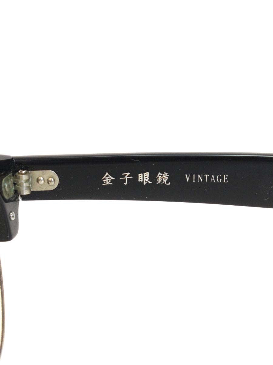 金子眼鏡 VINTAGE KV75 メガネ ブラック サーモント ITPJTF7XZIJY