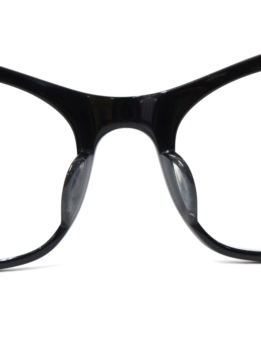 白山眼鏡店 メガネ ブラック セルフレーム フルリム オーバル IT9JF68H7H3W