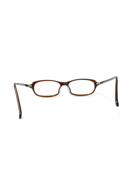 白山眼鏡店 メガネ ブラウン セルフレーム フルリム オーバルシェイプ IT81QNZYQZEA