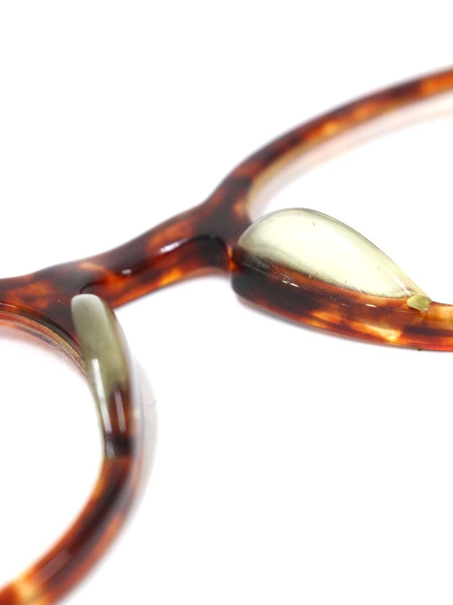 金子眼鏡 KC-12 メガネ ブラウン セルフレーム フルリム ボストン ITS609ZHZQEC