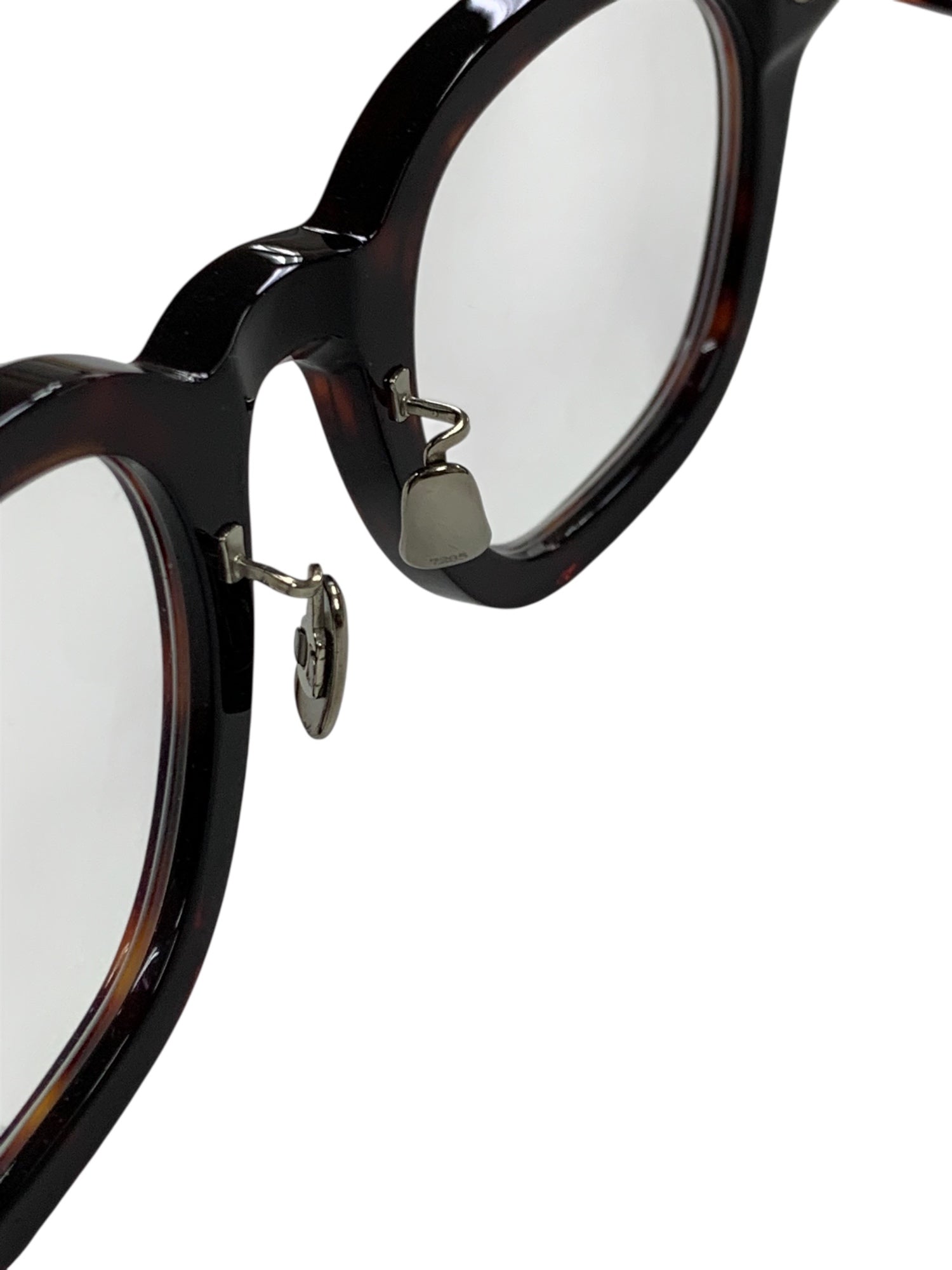 アイヴァン7285 363 メガネ ブラウン べっ甲柄 セルフレーム フルリム