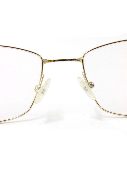 フレア FLAIR 202 メガネ ゴールド/ホワイト メタルフレーム フルリム ウエリントン ITE72V81X7ZW