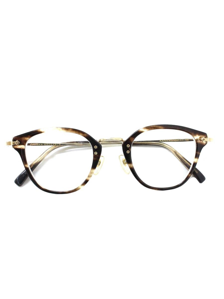 アーバンリサーチ メガネ ブラウン KANEKO OPTICAL べっ甲柄 ウェリントン | 中古メガネ通販ビープライス