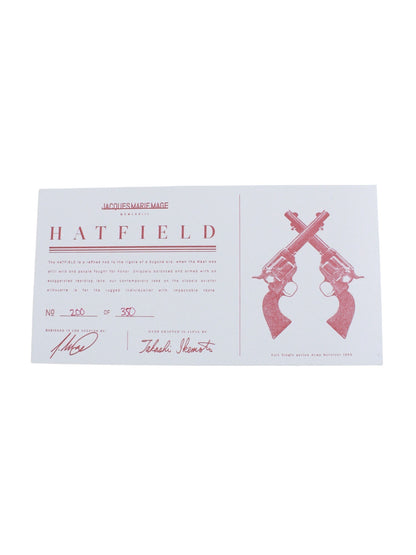 ジャックマリーマージュ HATFIELD JMMDA-1D メガネ ブラウン ハットフィールド セルフレーム フルリム ティアドロップ ITA0QRO1664U