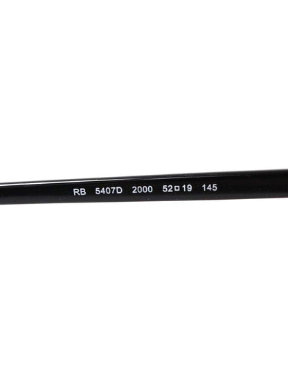 レイバン RB5407D メガネ ブラック セルフレーム フルリム ウェリントン ITLEWV1CEV7O