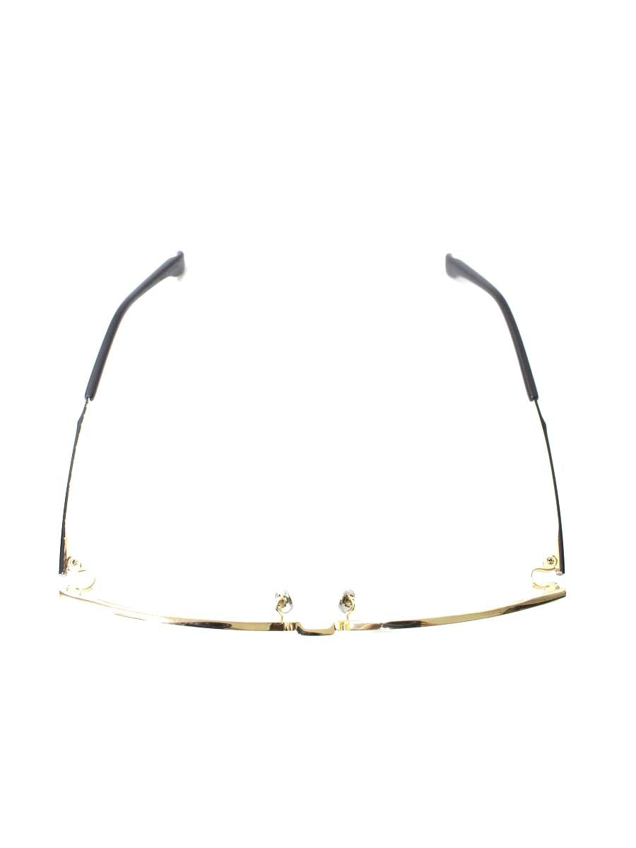フォーナインズ S-916T メガネ ゴールド/ブラック メタルフレーム フルリム フルメタルサーモントスタイル ITYRPS7CYBE4