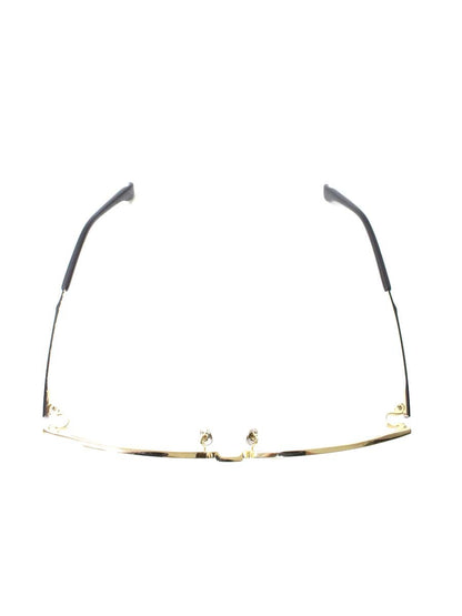 フォーナインズ S-916T メガネ ゴールド/ブラック メタルフレーム フルリム フルメタルサーモントスタイル ITYRPS7CYBE4