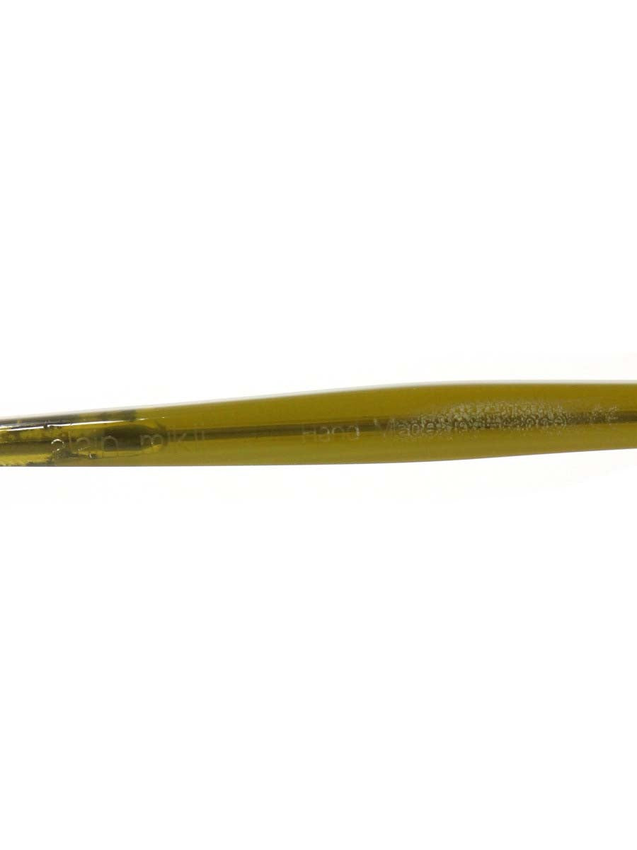 アランミクリ AL0421 メガネ カーキグリーン 0012カラー コンビフレーム スクエア IT4LP7V5Q3YK