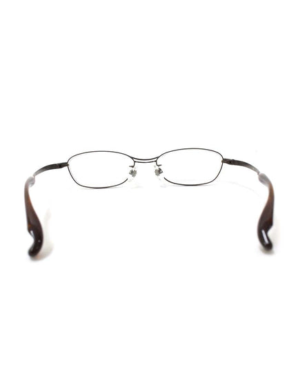フォーナインズ S-260T メガネ ブラウン メタルフレーム フルリム スクエア ITU0KWUFRRDW