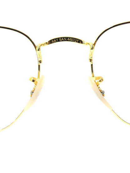 レイバン HEXAGONAL OPTICS RB6448 2500 メガネ ゴールド/ブラウン メタルフレーム フルリム ヘキサゴンシェイプ ITGRSC3NLEME